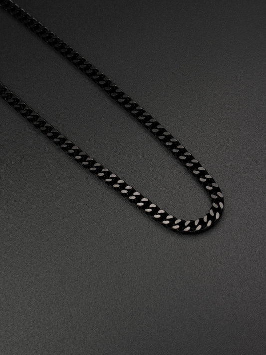 Men’s Black Franco Chain