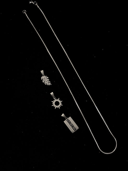 Combo - 1 Chain & 3 Pendents