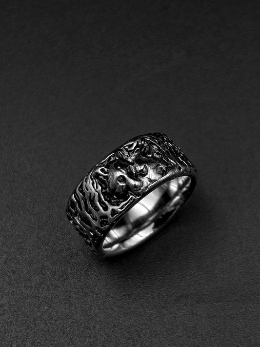 Hawl Wolf Ring