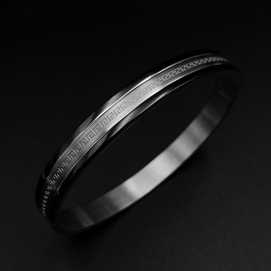 BlackMist DualTone Bracelet - Vrp Fashions