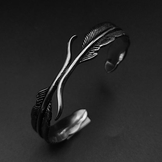 Blaze Leaf Cuff - Vrp Fashions