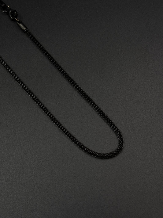 Black Mesh Chain for Men