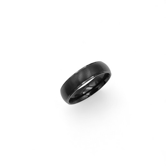 Flax Black Ring