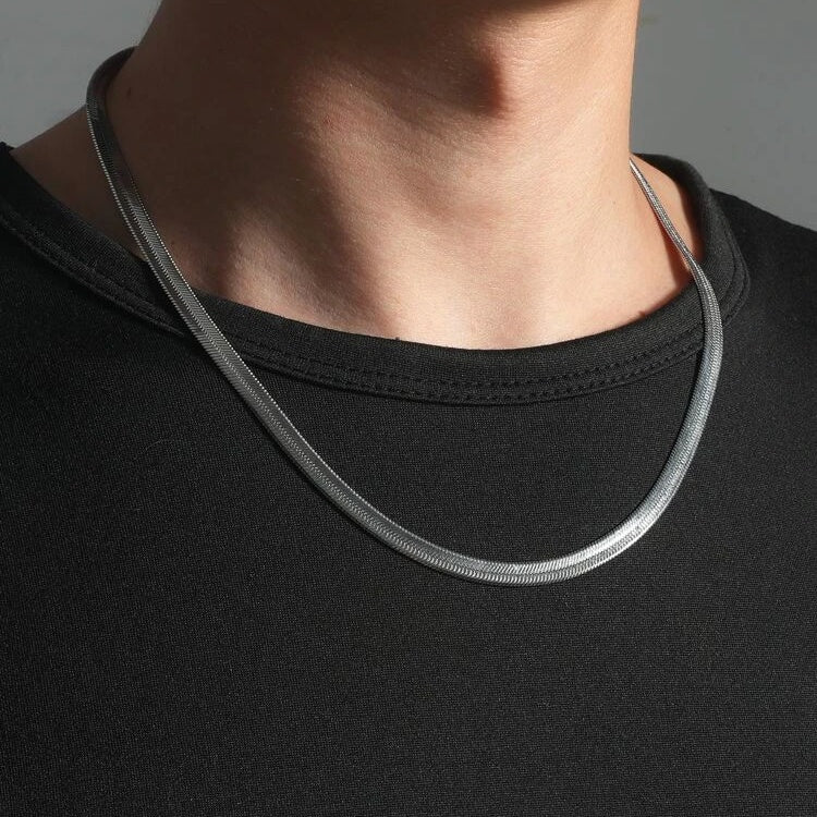 silver chain for men