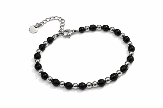 Minimalist - Metallic Stone Bracelet- Neev Collection