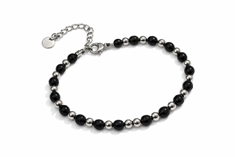Minimalist - Metallic Stone Bracelet- Neev Collection