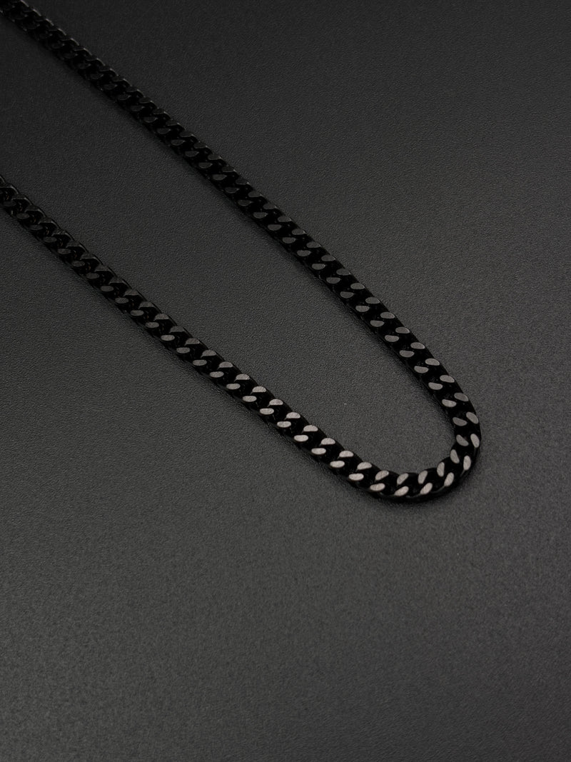 Men’s Black Franco Chain