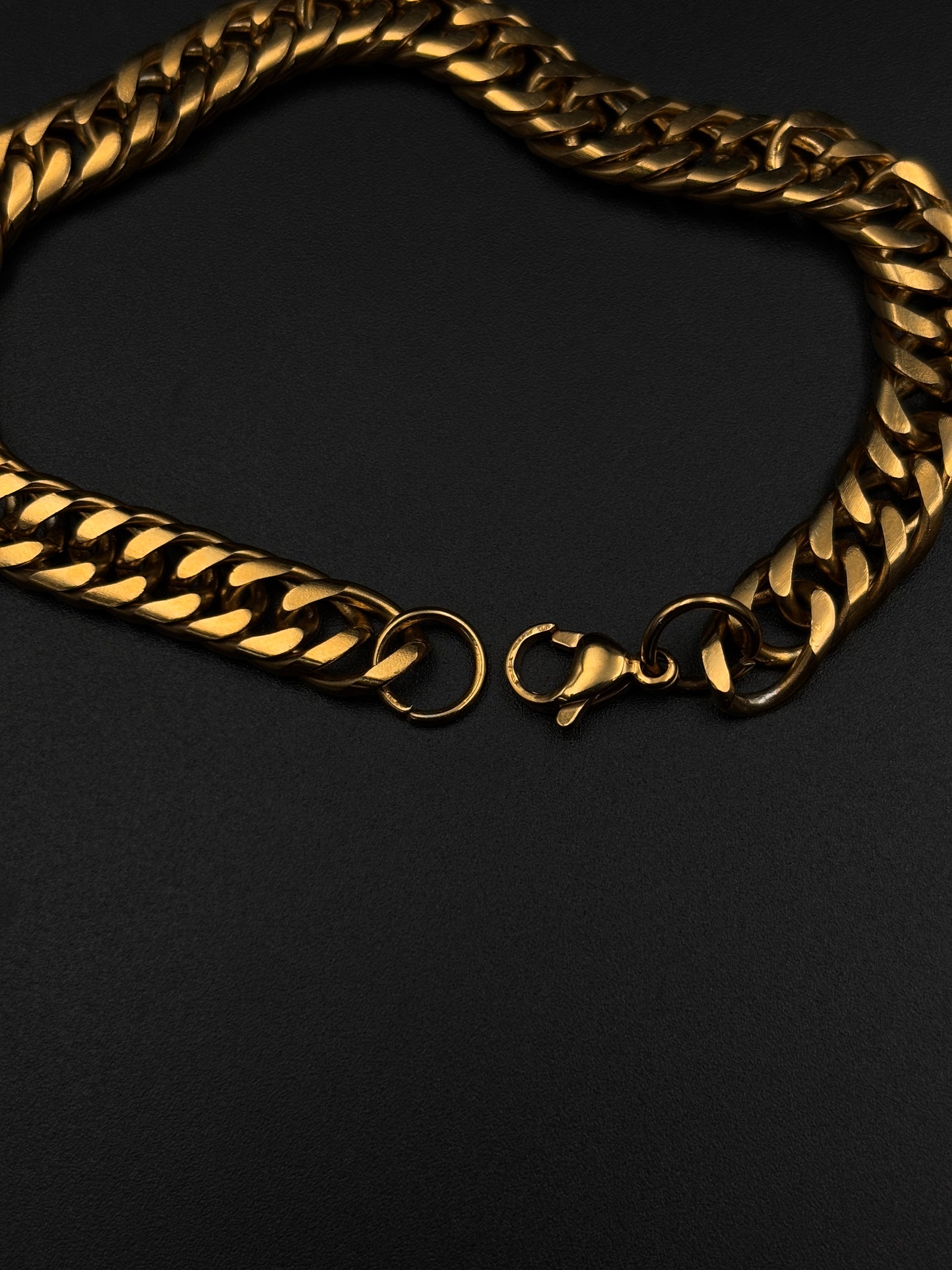 Bulky Gold Chain Bracelet for Men