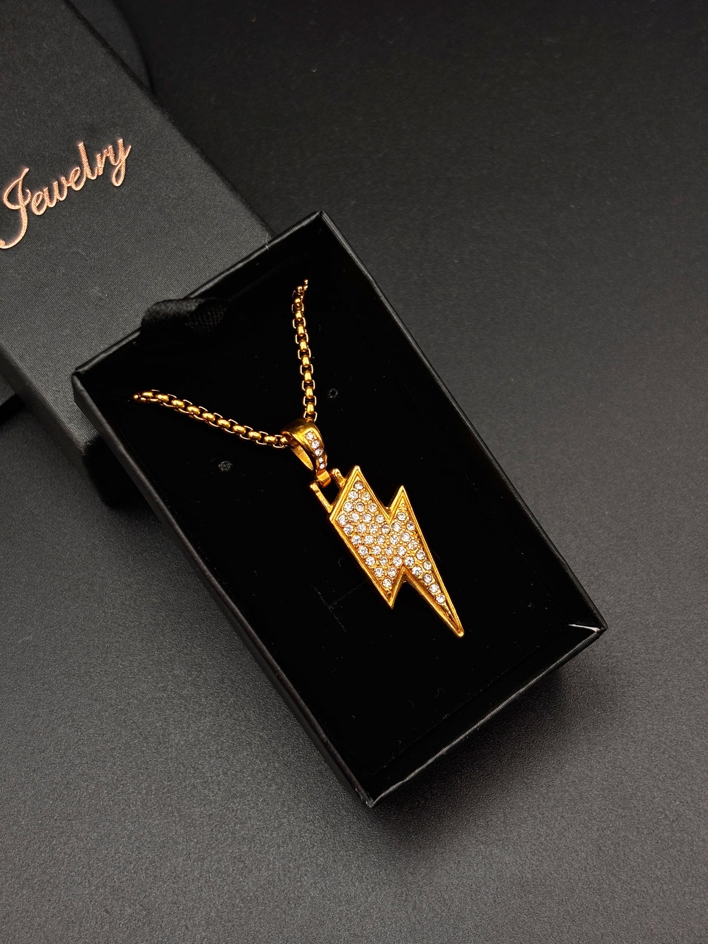 Gold Flash Bling Necklace - Vrp Fashions 