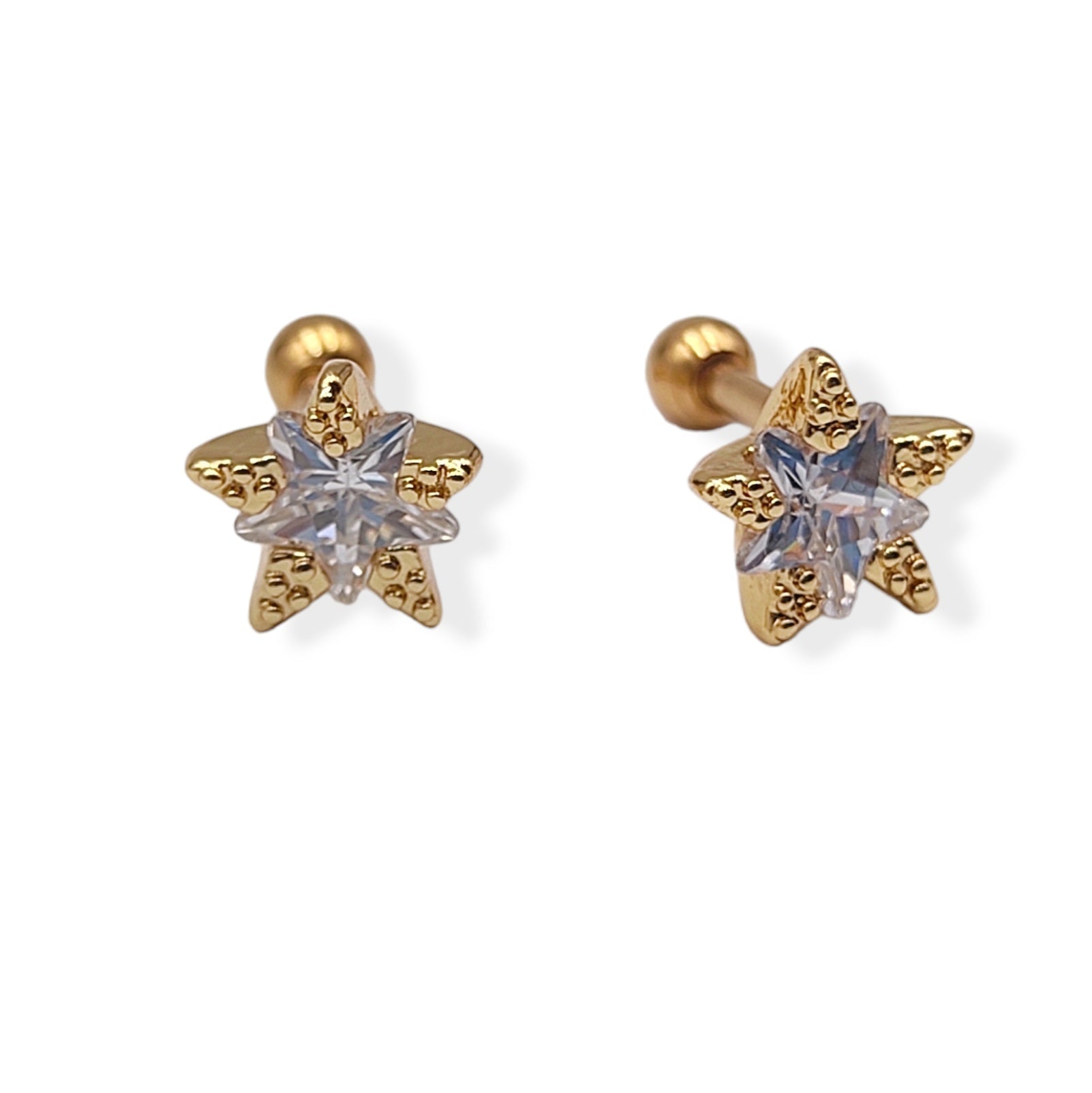 Star Solitaire Studs - Vrp Fashions 