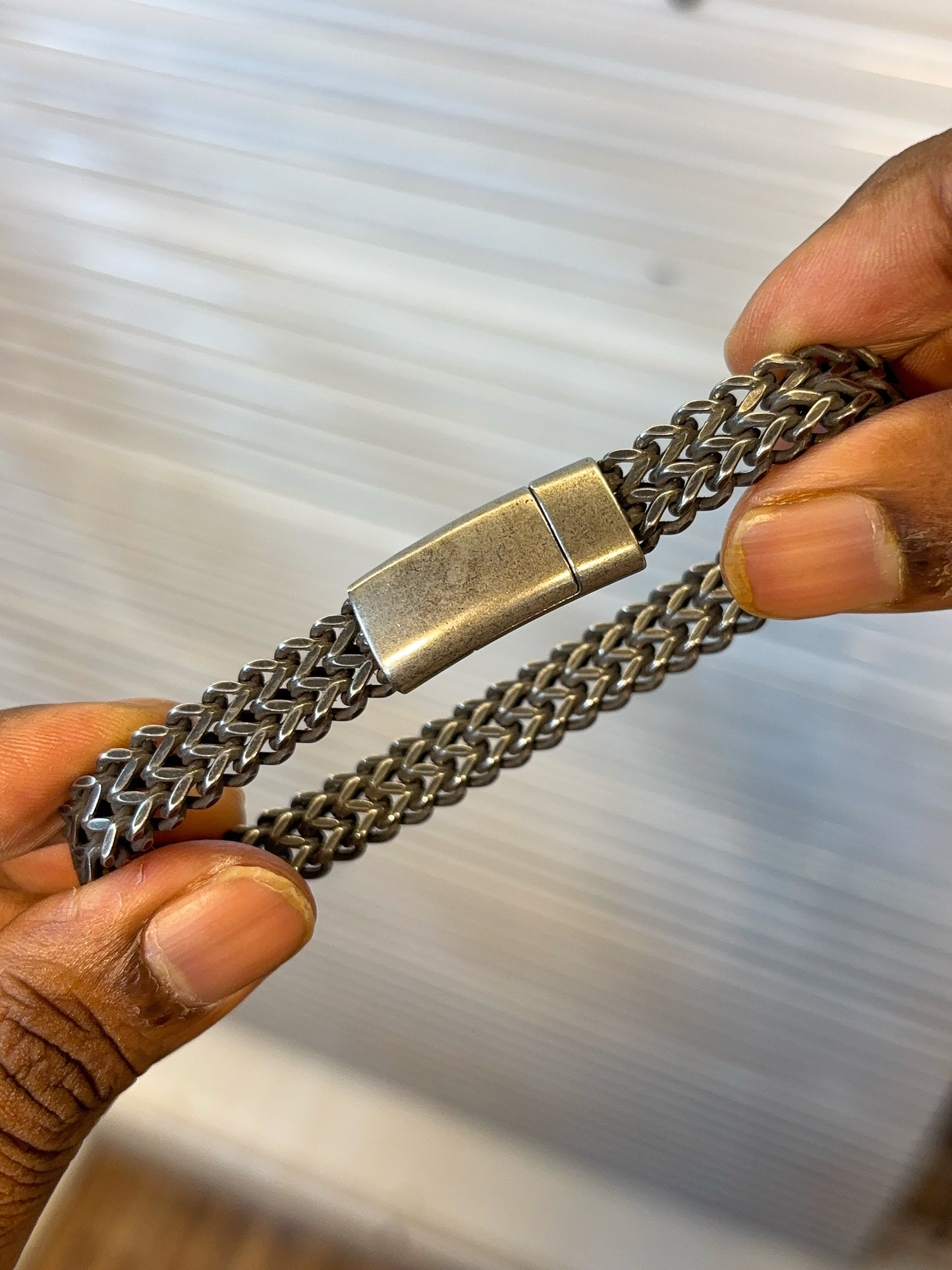 Shadow Steel Gunmetal S.Steel Bracelet