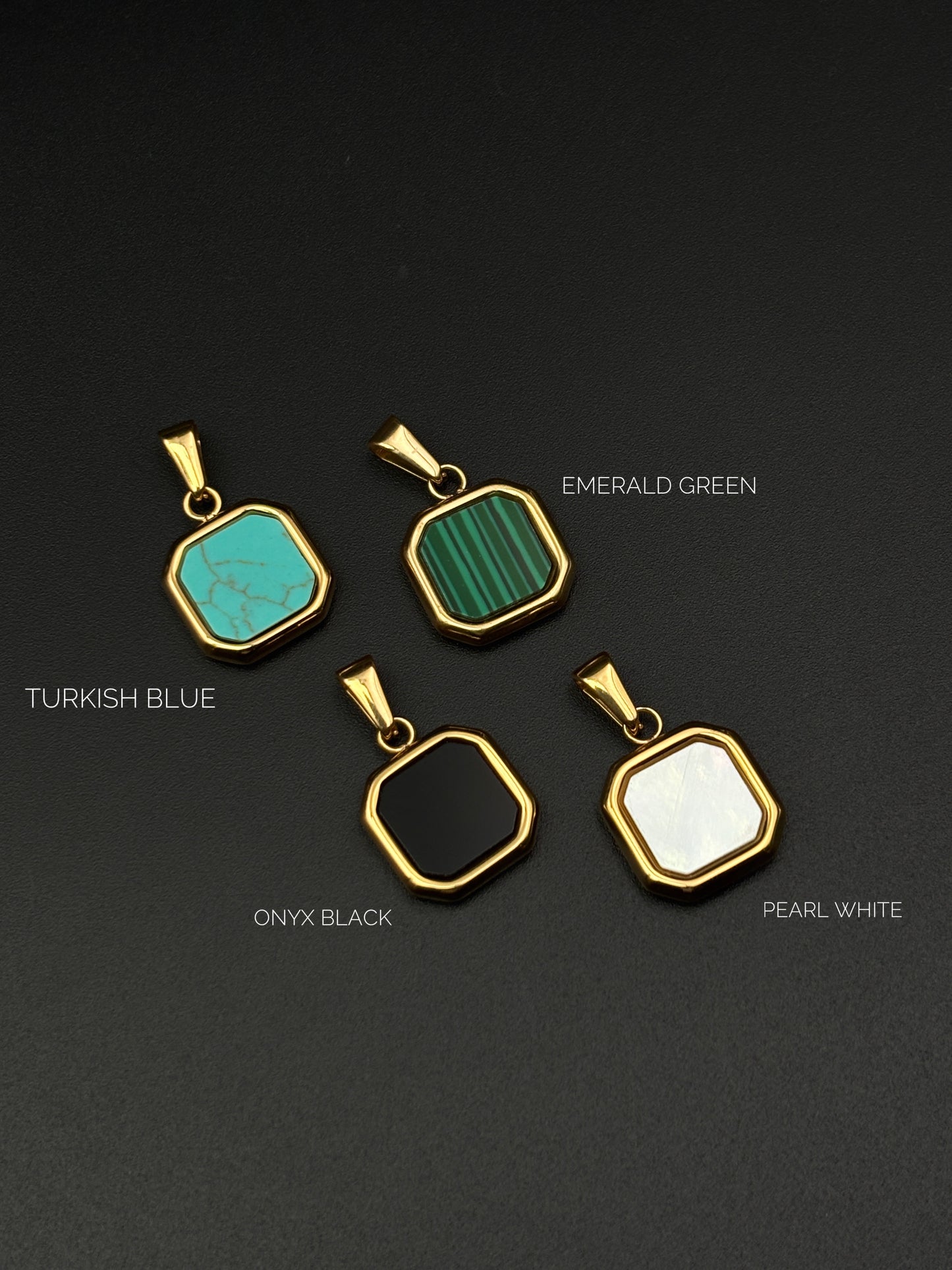 Noir Signet Pendents Only