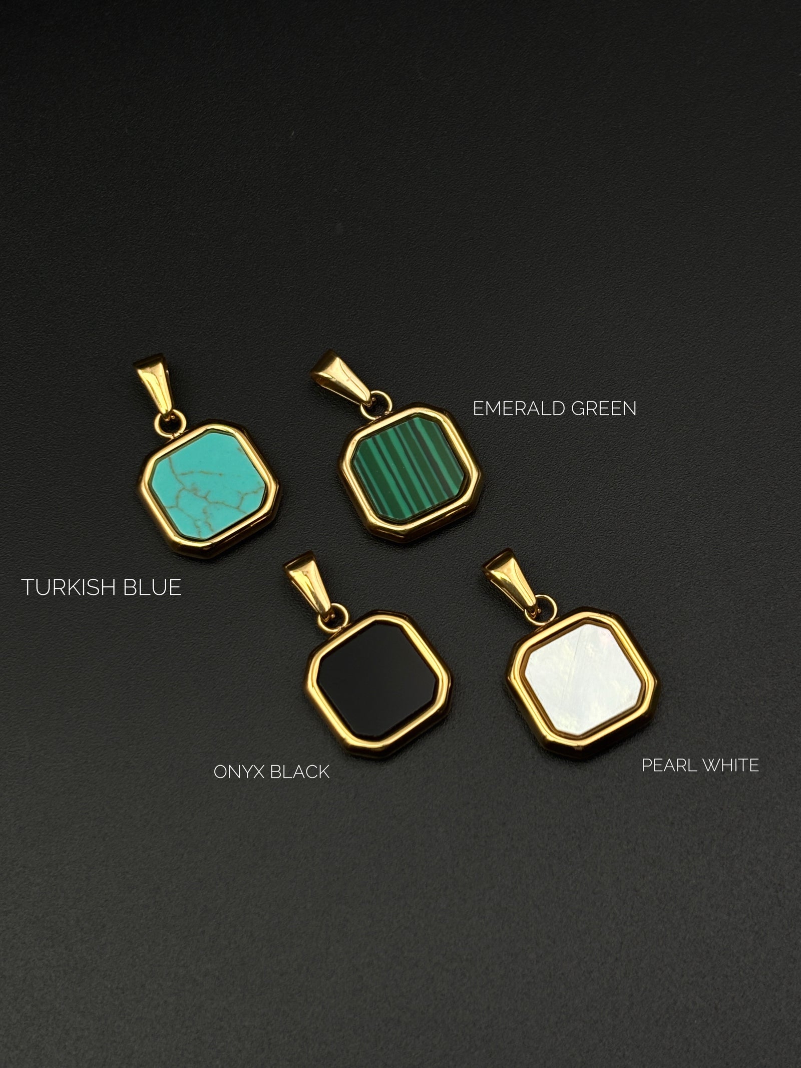 Noir Signet Pendents Only