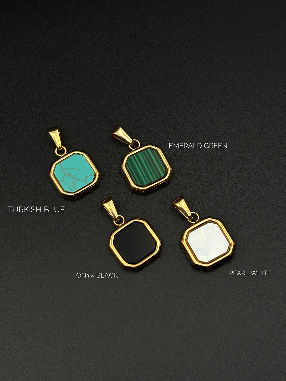 Noir Signet Pendents Only