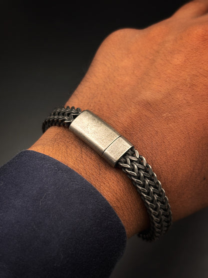 Shadow Steel Gunmetal S.Steel Bracelet