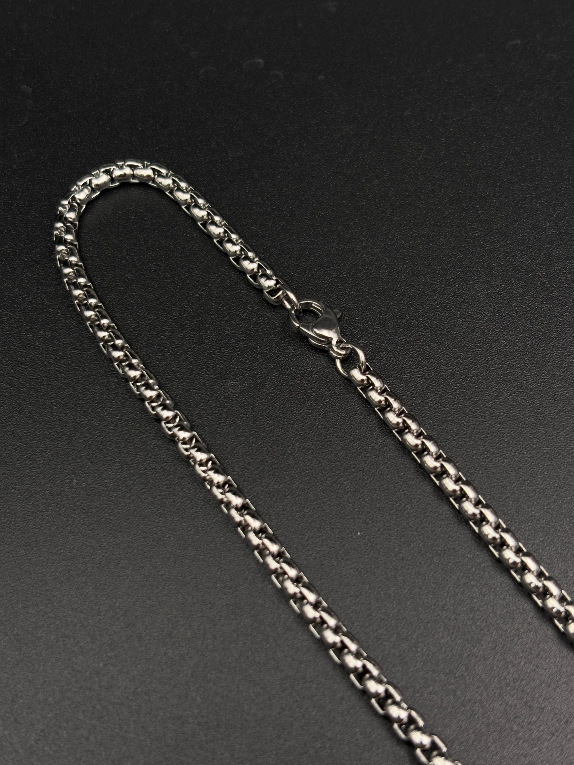 Minimalist Gold & Silver Round Chain for Men