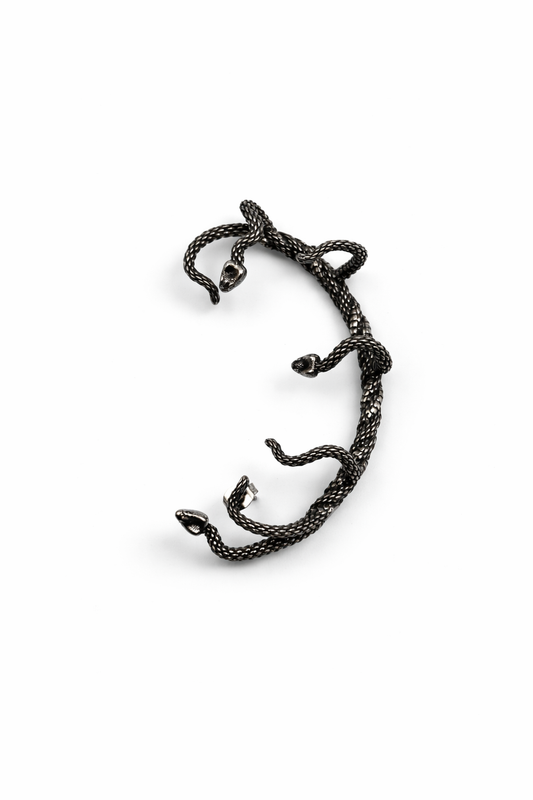 Medusa Head - Snake Ear Cuff - Need Piercing