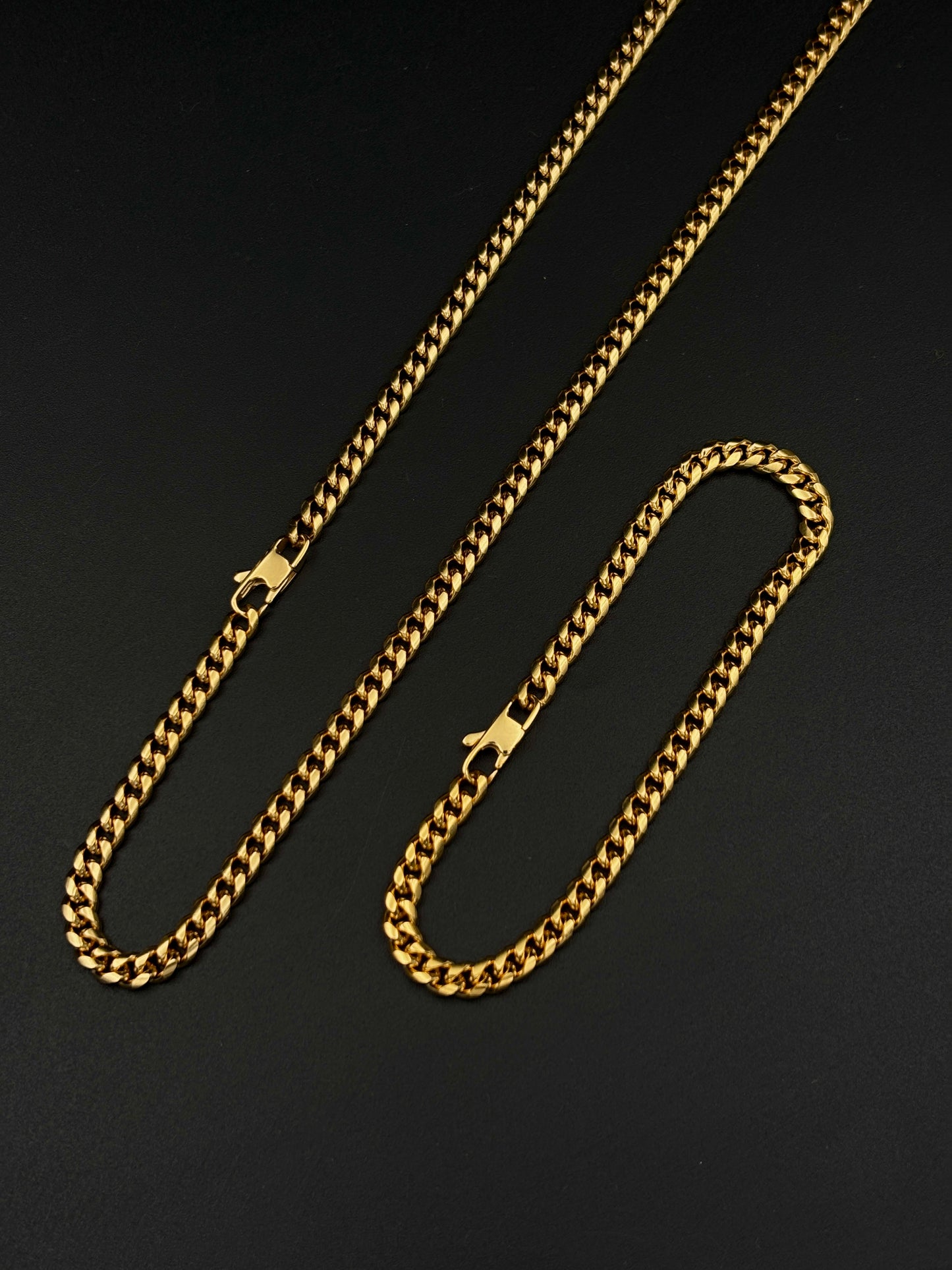 Cuban Sets (Gold) - Neev Collection