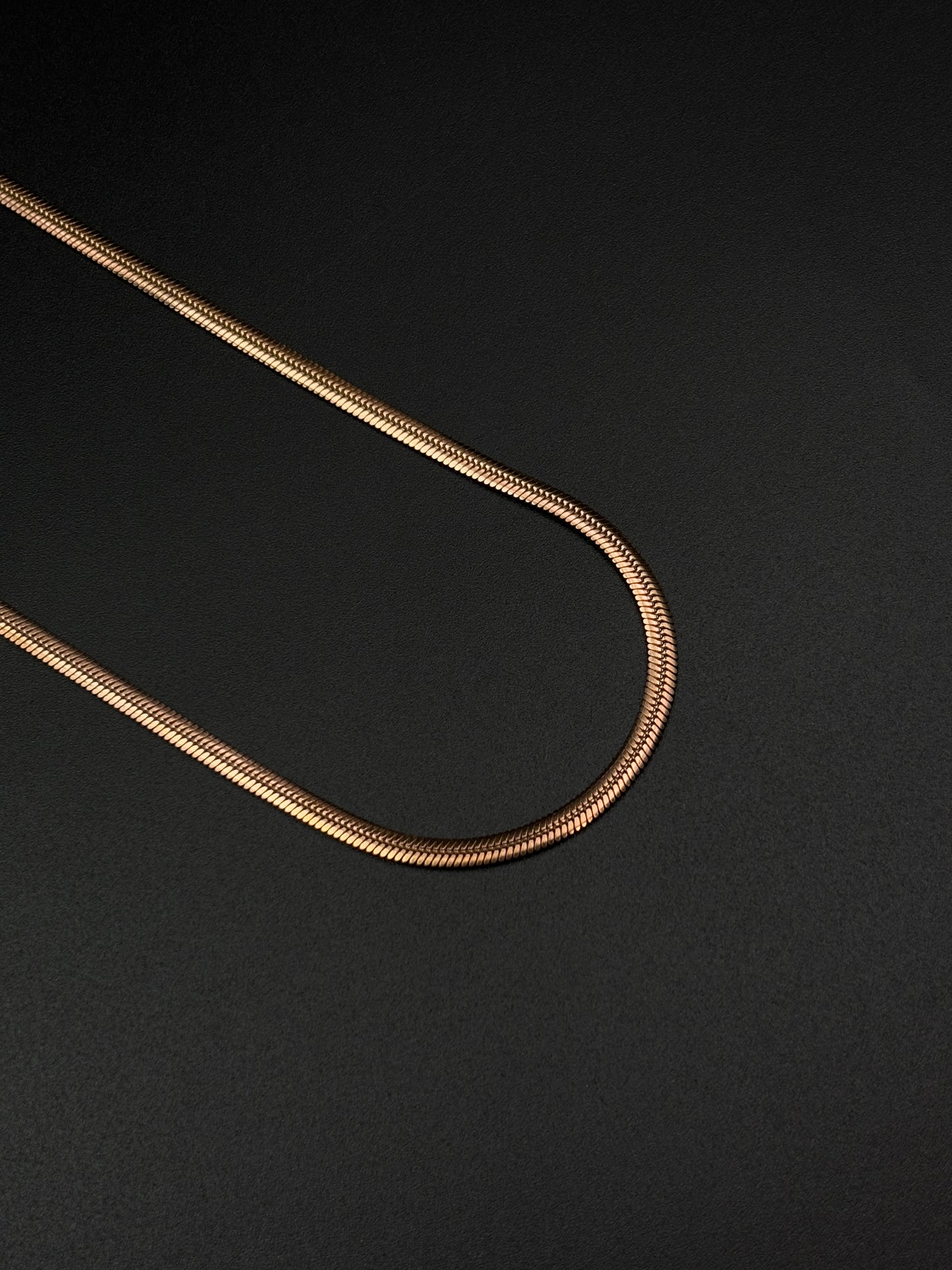 Men’s Serpent Chain Rosegold