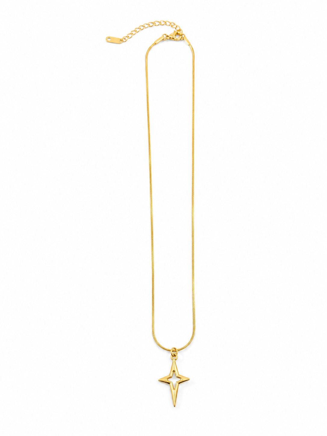 Y2k Gold Pendent Necklace