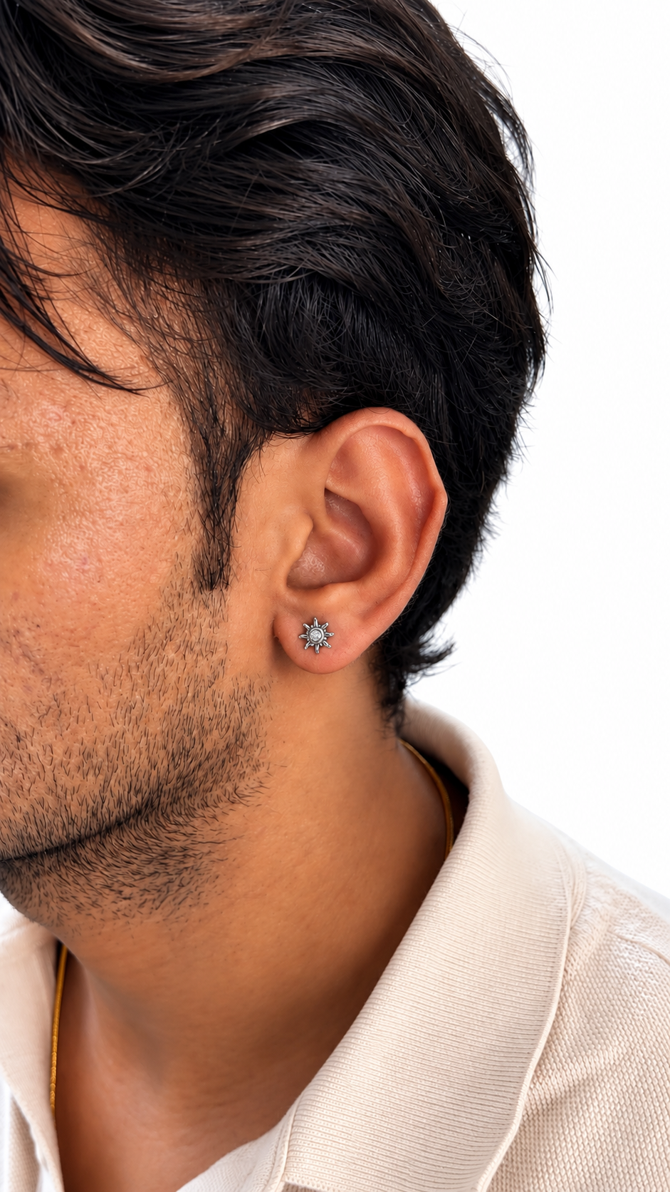 Sun Studs - Silver