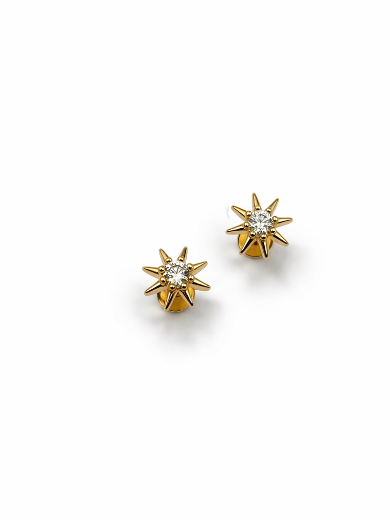 SunStar - Studs - Designer Earings for Men