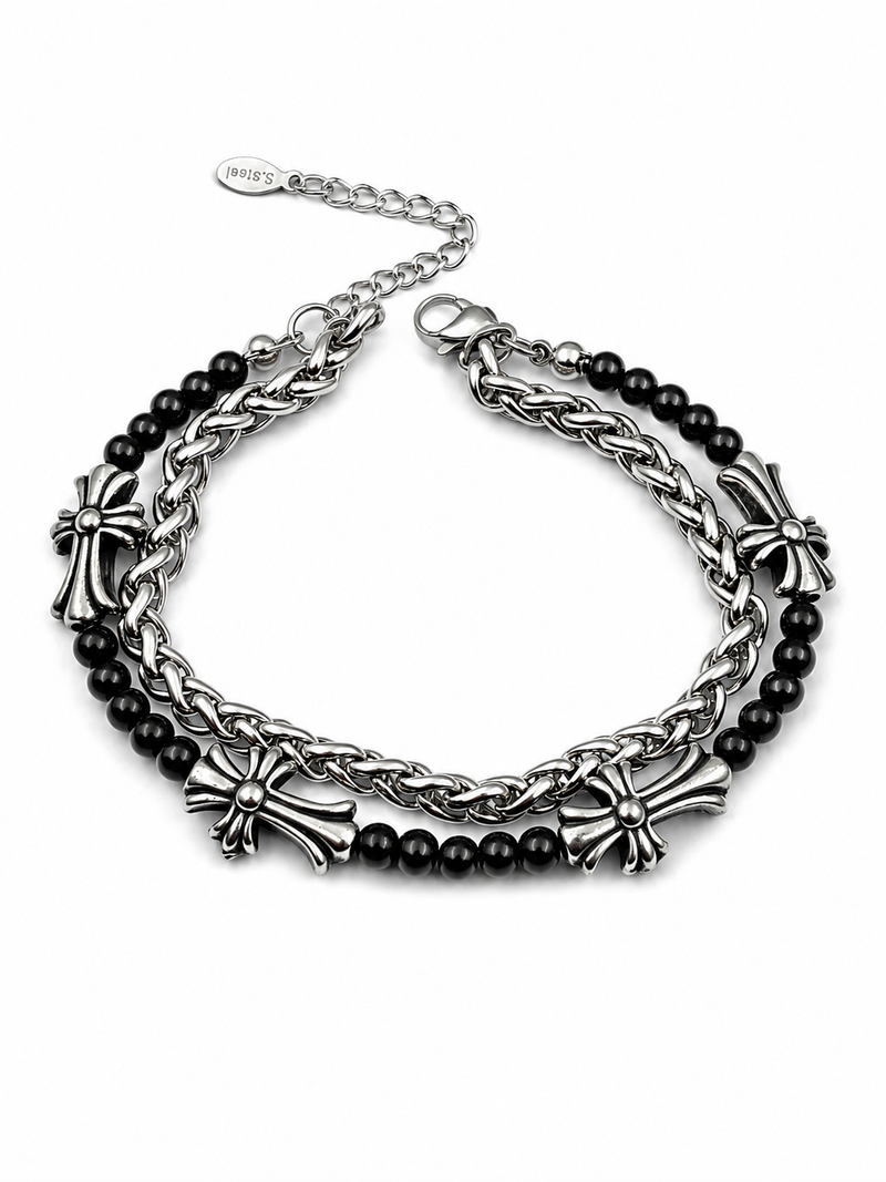 Onyx Gothic Fusion Bracelets