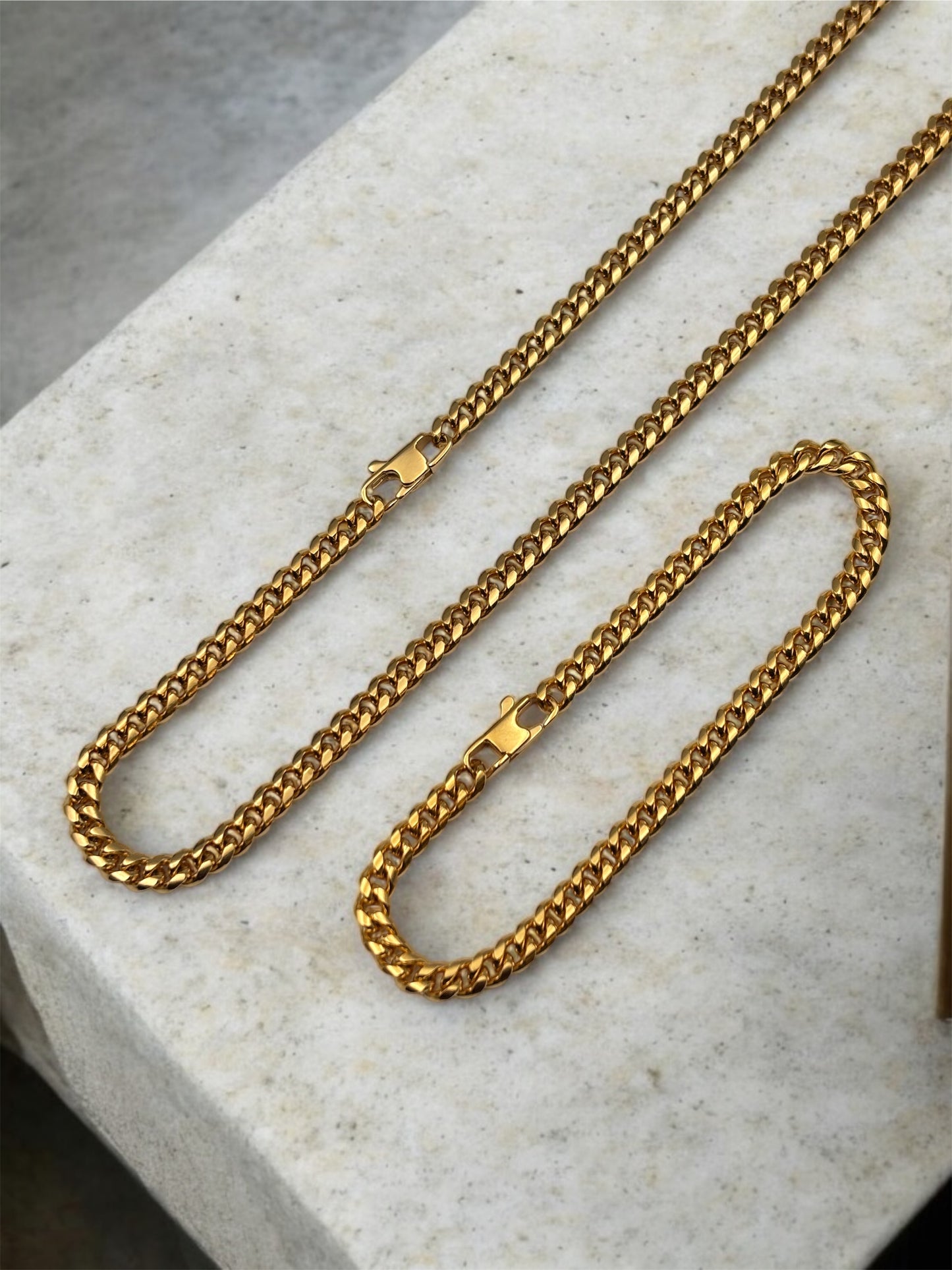 Cuban Sets (Gold) - Neev Collection