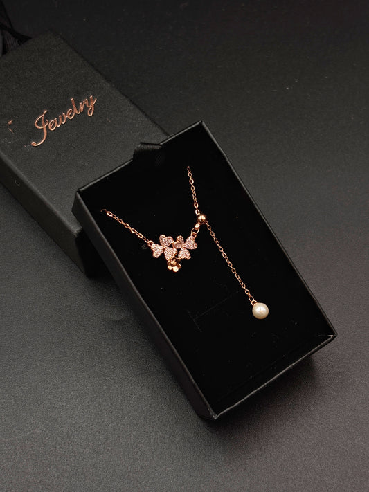 Twine Flowers Necklace - Vrp Fashions 