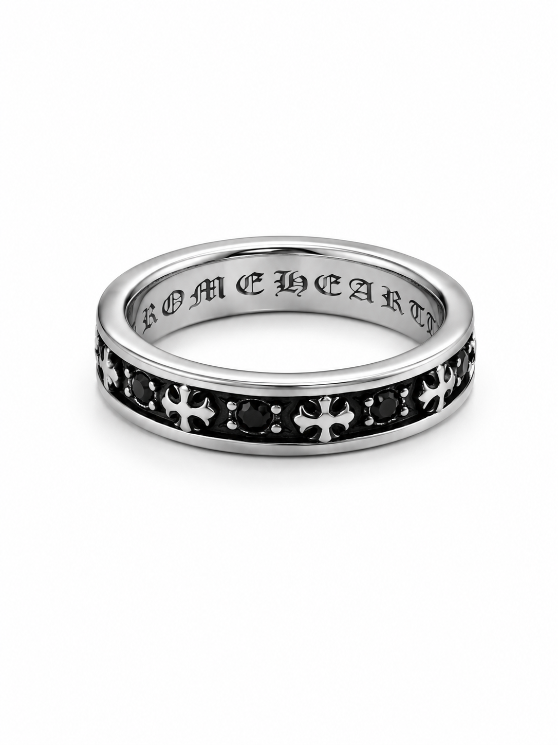 Ying yang - Chrome Heart Ring