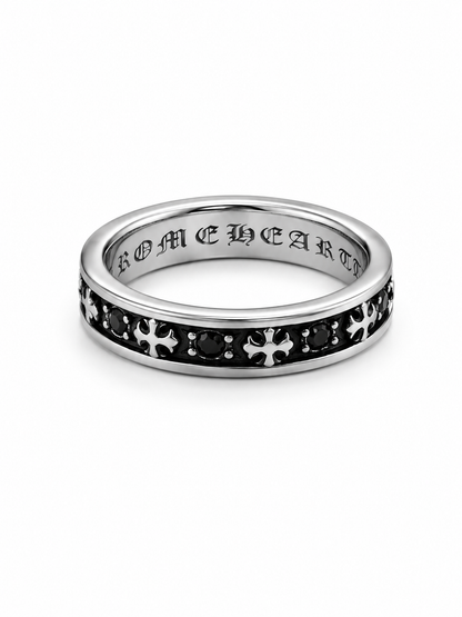 Ying yang - Chrome Heart Ring