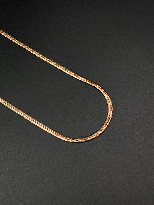 Men’s Serpent Chain Rosegold