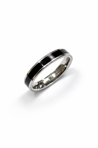 Minimalist Dual tone Band Rings