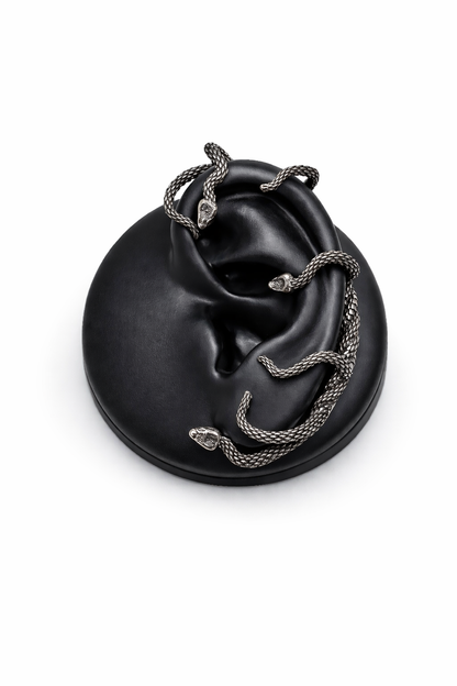 Medusa Head - Snake Ear Cuff - Need Piercing