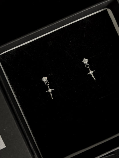 Spike Drop Earings