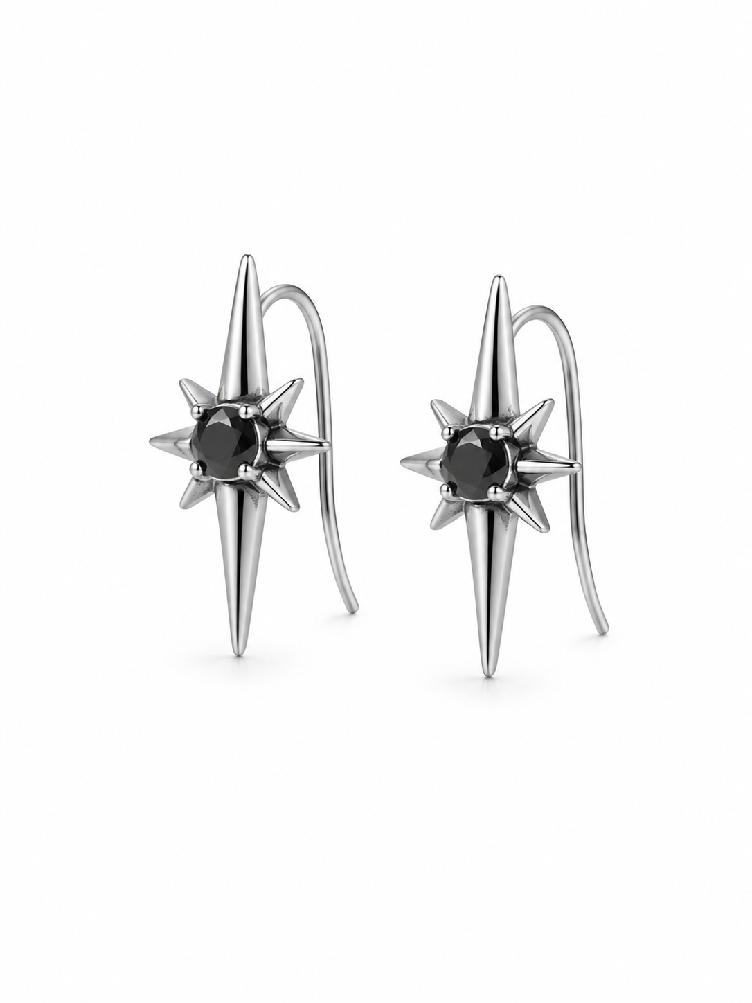 Solar Drop Hoops