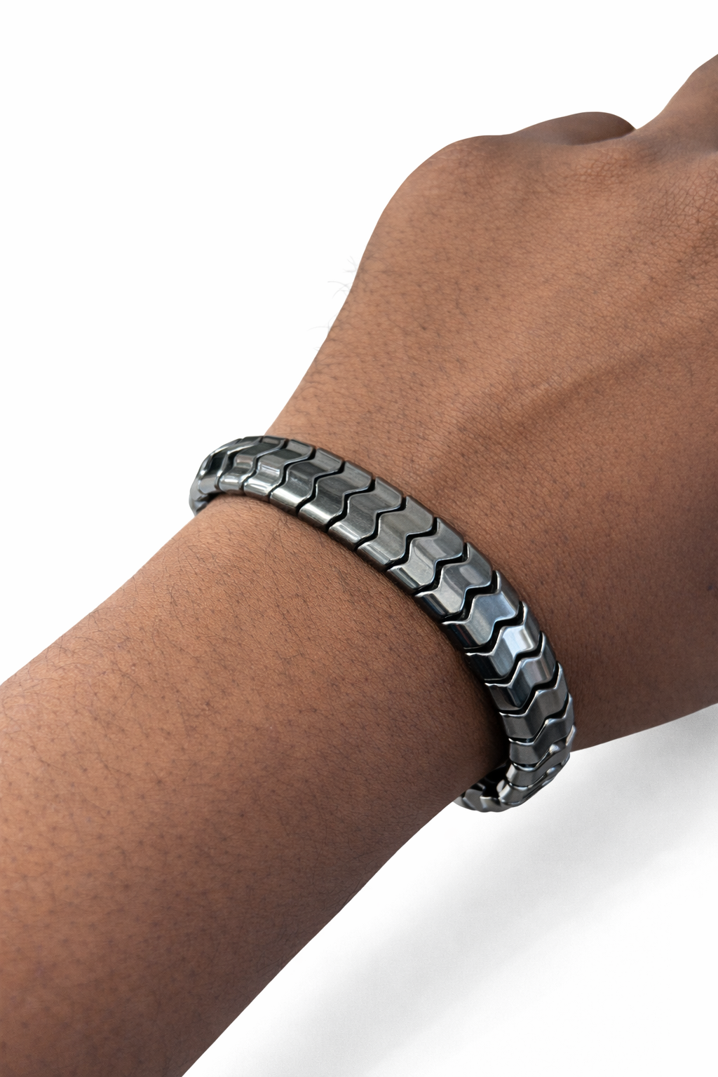 Wave Glass Beads Bracelet