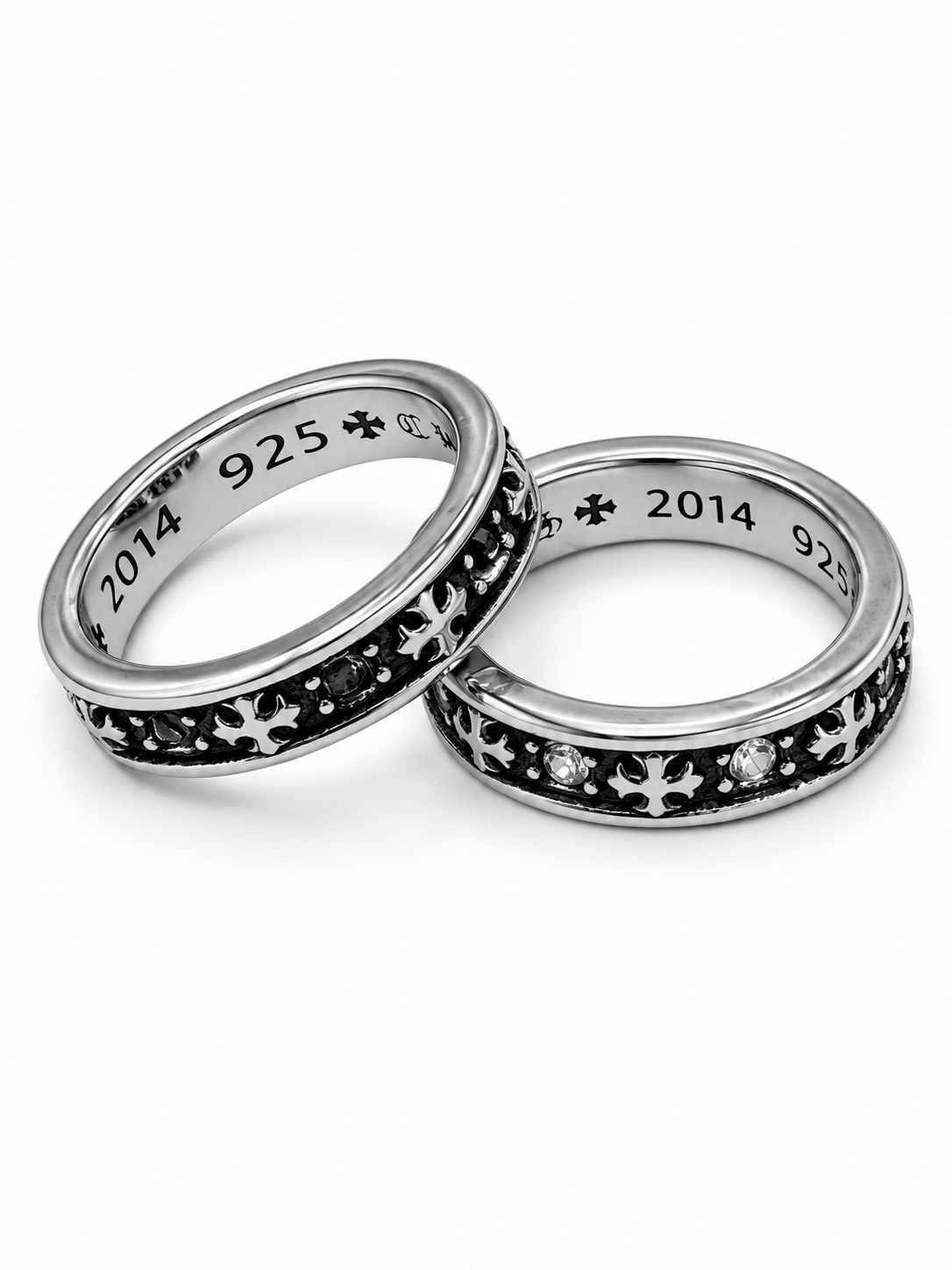 Ying yang - Chrome Heart Ring