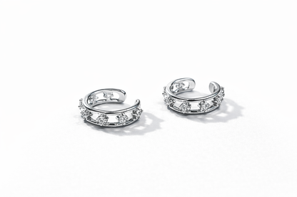 Clip-aura Non Pierced Ear Hoops