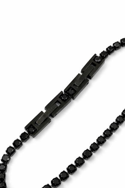 Tennis Iced Bracelet for Men (3 mm)