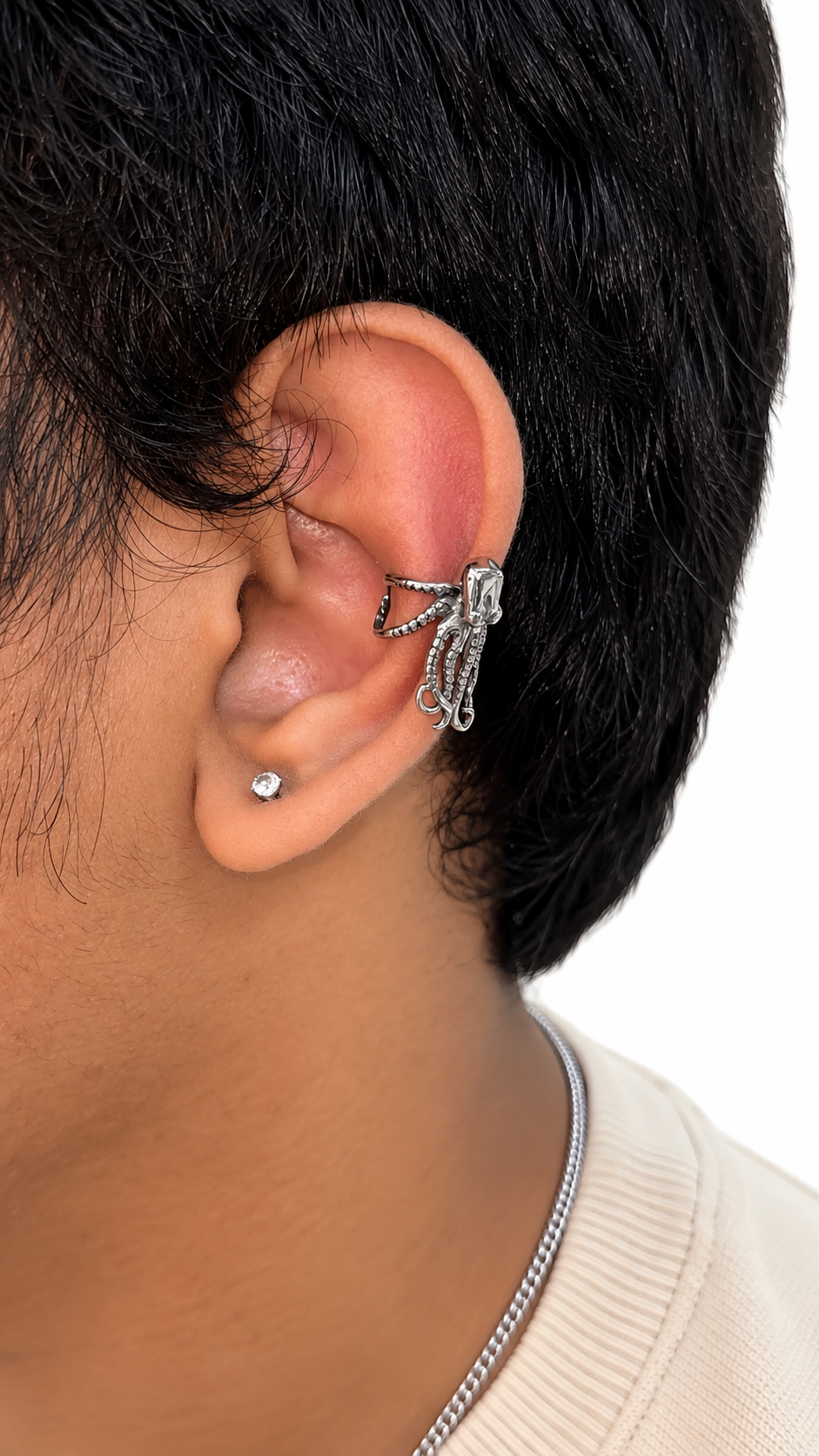 Octopus Earcuffs non pierced
