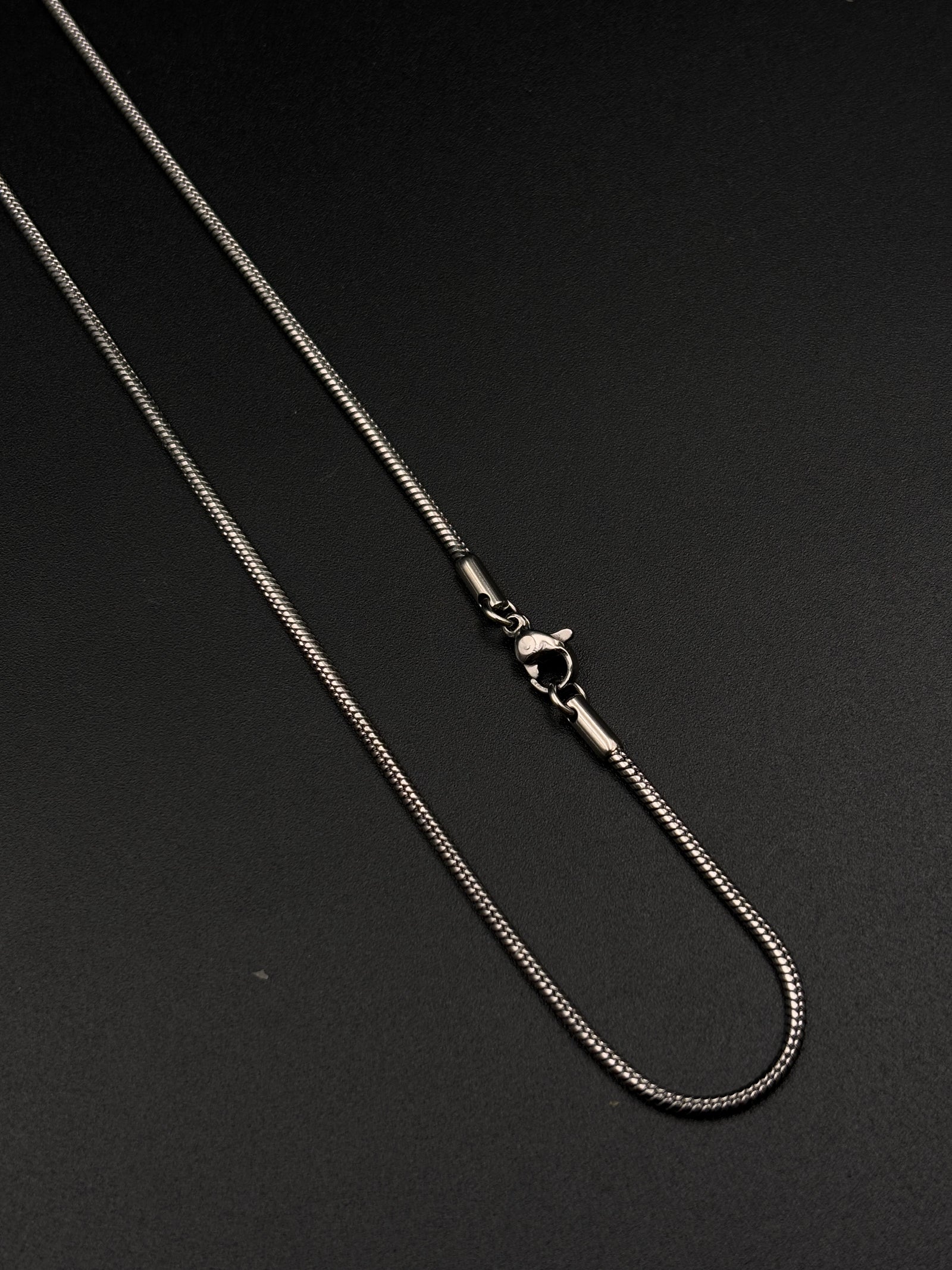 Round Slim Snake Chain For Men