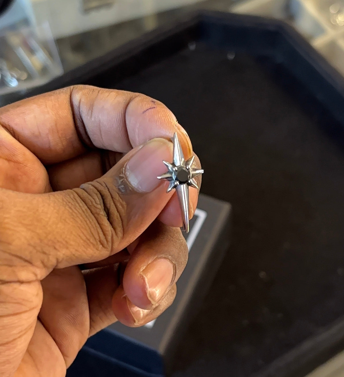 Solar Drop Hoops
