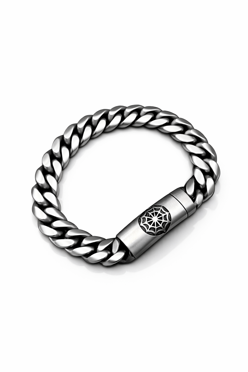 Venom Web Cuban Bracelet