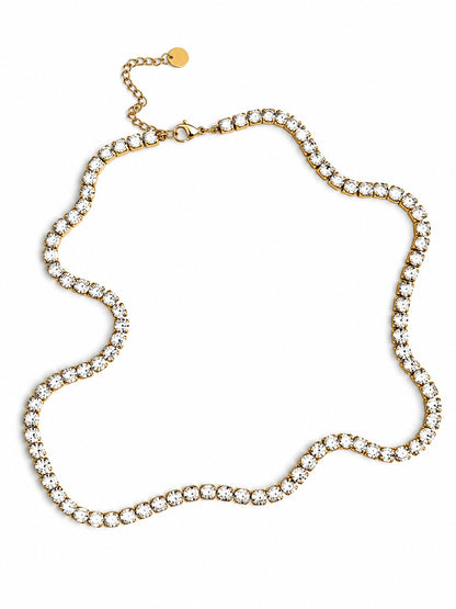 Classic Tennis Iced Chain