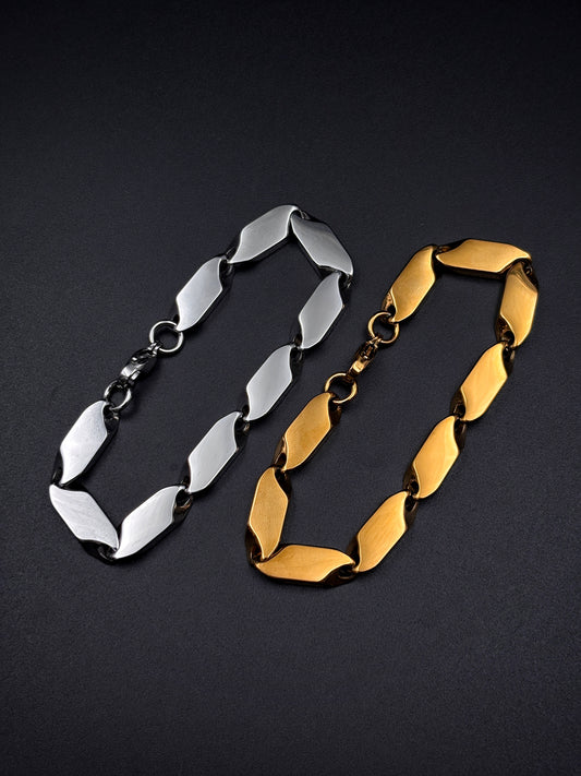 Rhombus Chain Bracelet