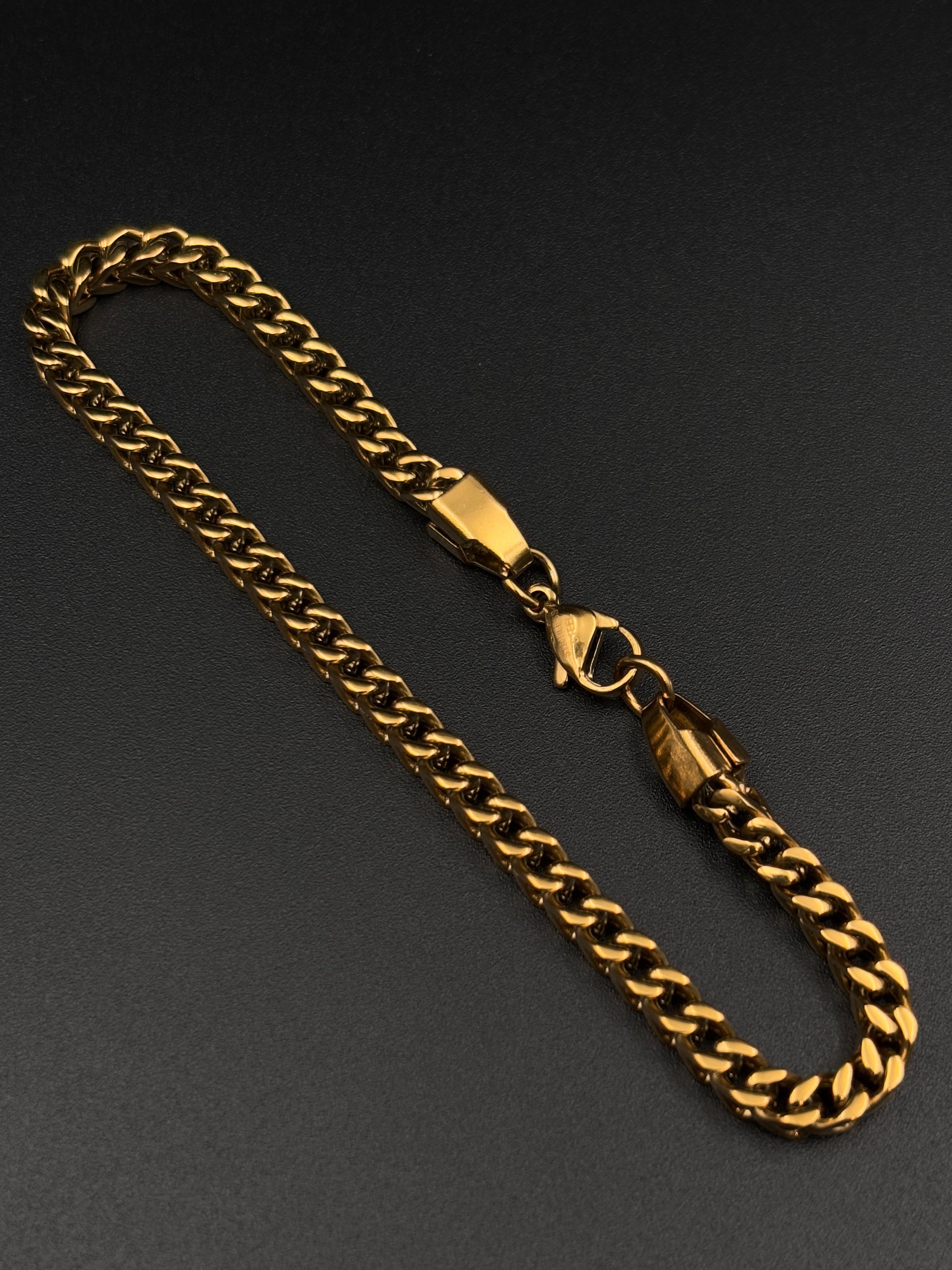 Franco Chain Bracelet (Gold)