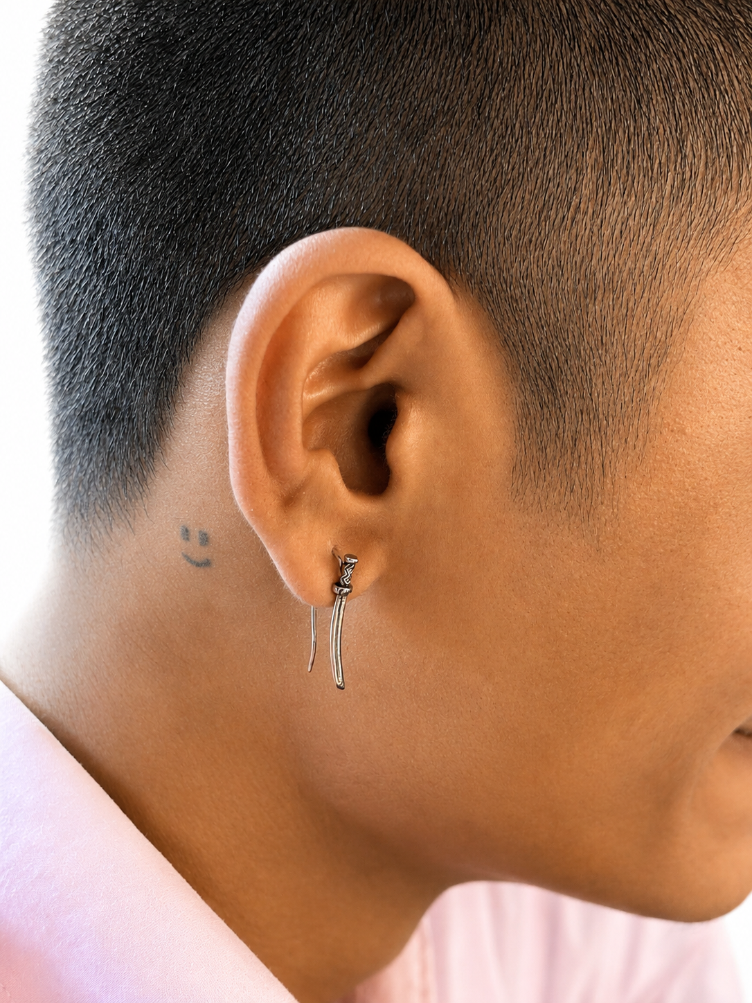 Sword Dangle Hoops
