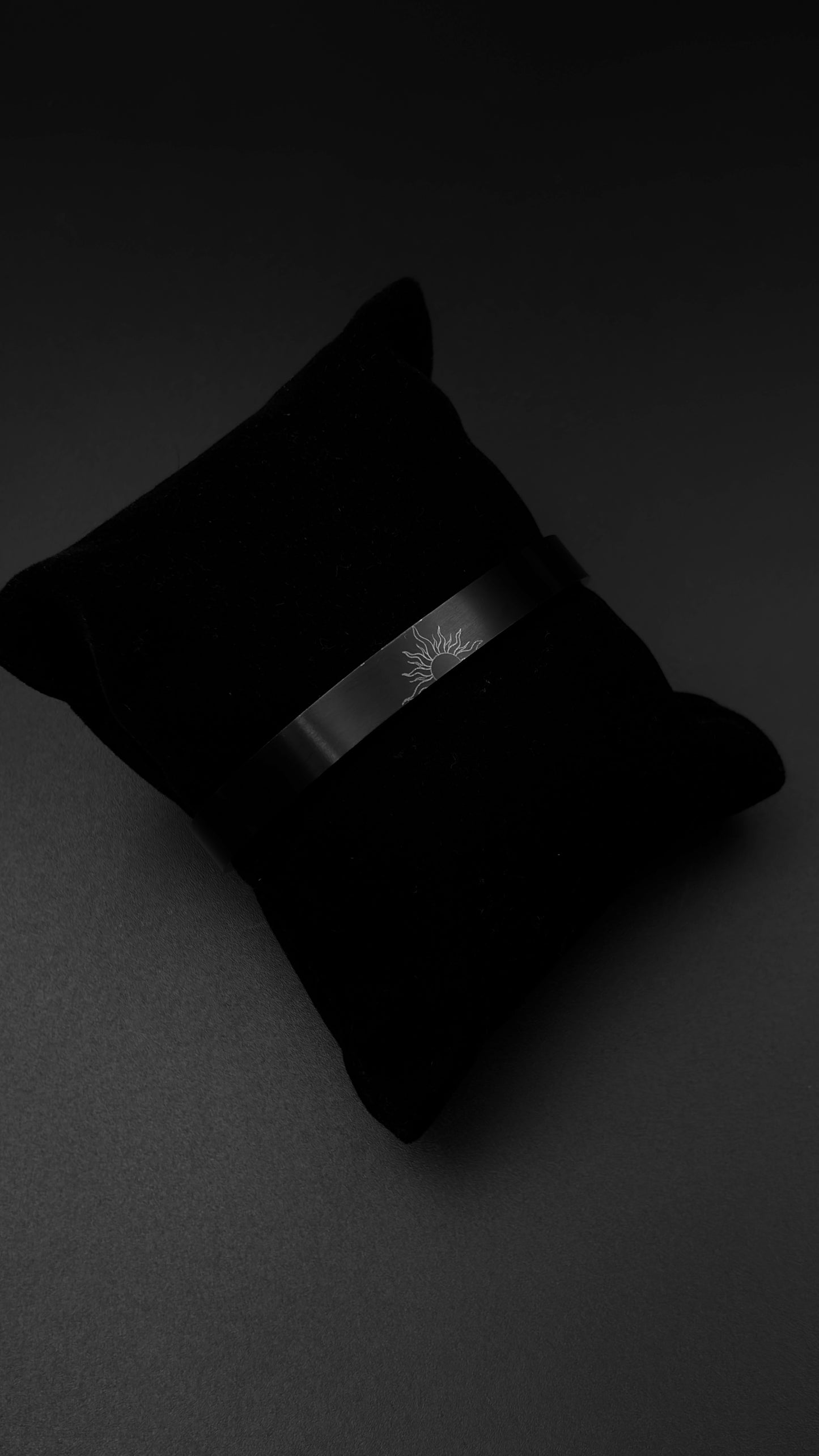 Surya Cuff - Black Matt Finish