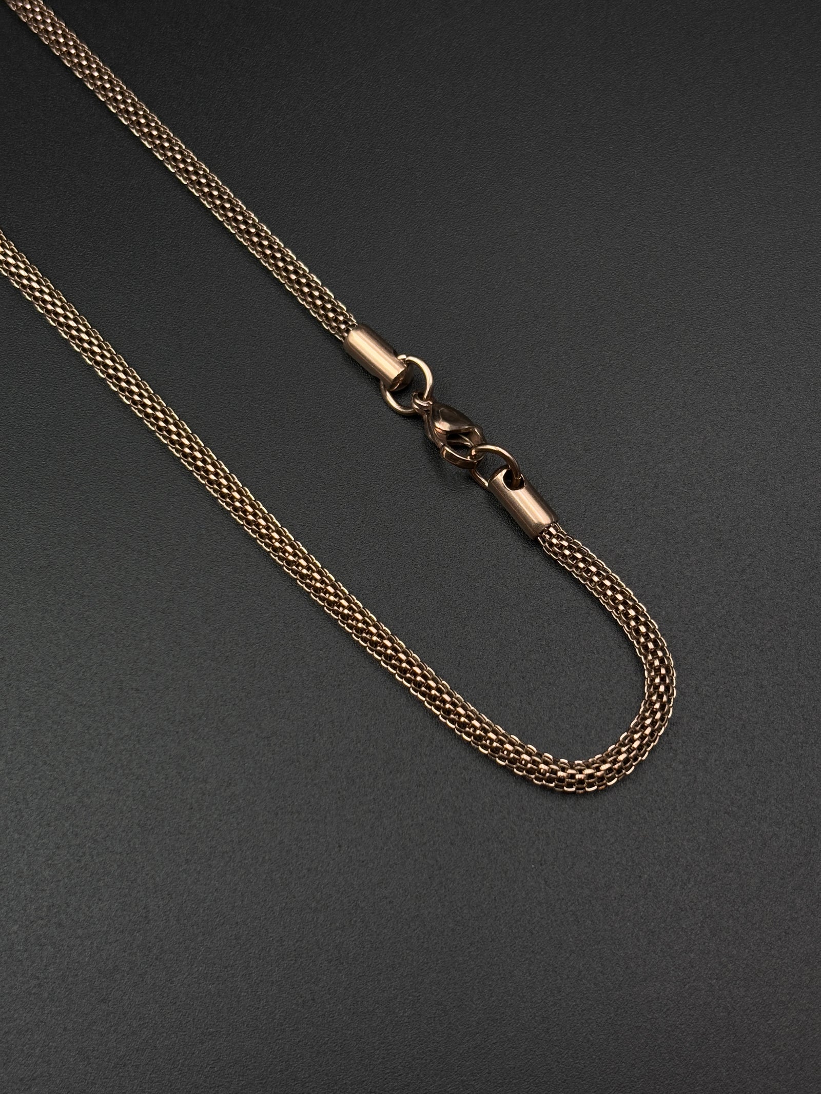 Men’s Mesh Chain Rosegold